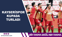 Kayserispor kupada turladı