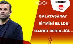 Galatasaray Ritmini Buldu | Kadro Derinliği