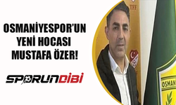 Osmaniyespor'un yeni hocası Mustafa Özer oldu!