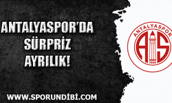 Antalyaspor'da sürpriz ayrılık!