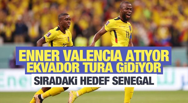 Enner Valencia 2022 Dünya Kupası'nda Ekvador'u uçuruyor