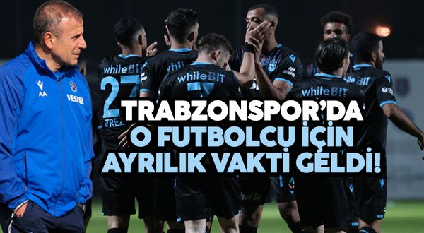 Trabzonspor'da ayrılık vakti geldi! Tekliflerin ardından gitmesi bekleniyor