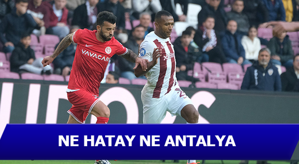 Ne Hatayspor Ne Antalyaspor