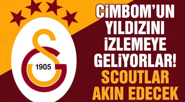 Galatasaray'ın yıldızı için scoutlar RAMS Park'a akın edecek! Transferin gözdesi oldu...