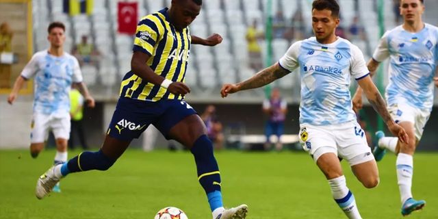 Fenerbahçe'nin Dinamo Kiev 11'i belli oldu (Hangi kanaldan canlı izlenecek)
