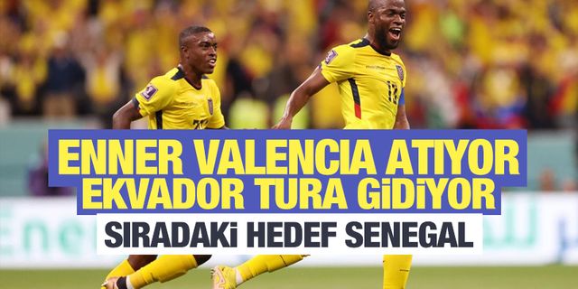Enner Valencia 2022 Dünya Kupası'nda Ekvador'u uçuruyor