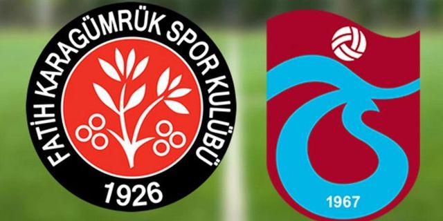 Fatih Karagümrük'ün Trabzonspor maçı muhtemel 11'i