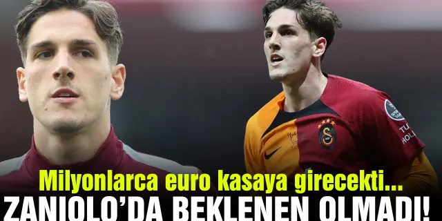 Nicolo Zaniolo'dan Galatasaray'a kötü haber! On milyonlarca euroya yazık oldu