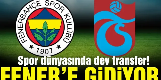 Trabzonspor'un yıldızı Fenerbahçe yolunda! İmza an meselesi