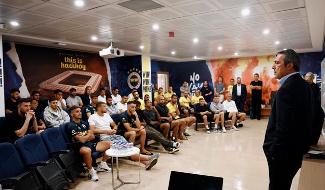 Fenerbahçe Yönetiminden Derbi Öncesi Samandıra Çıkarması! Moral Verdiler!