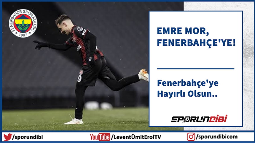 Emre Mor, Fenerbahçe'ye!