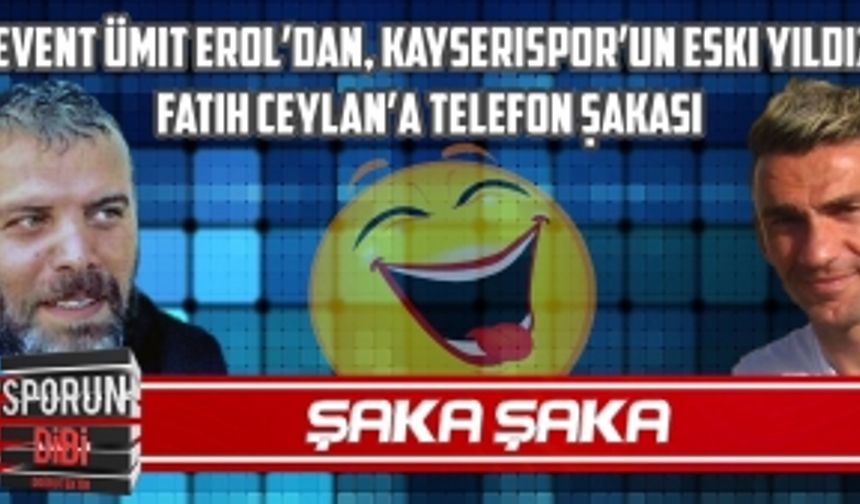KURUCUMUZDAN, FATİH CEYLAN'A TELEFON ŞAKASI