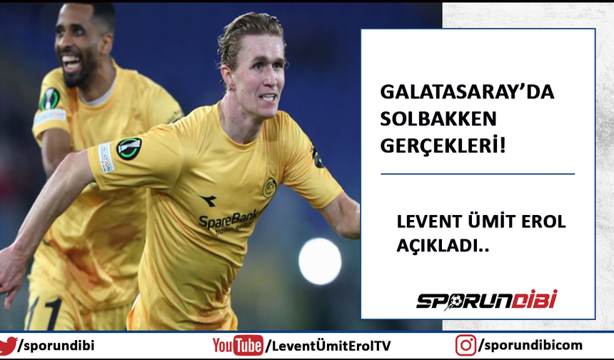 Galatasaray'da Solbakken gerçekleri!