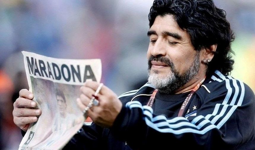 Maradona'nın görüntüleri uzaya taşınacak