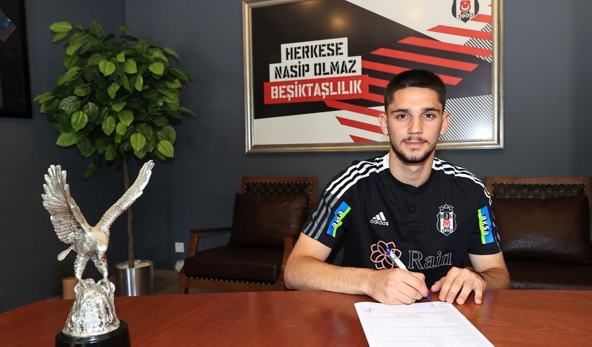 Beşiktaş'ta bir transfer daha! İmzayı resmen attı