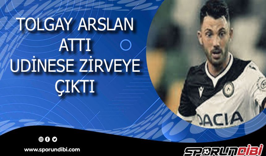 Tolgay Arslan, attı Udinese kazandı