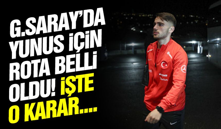 Galatasaray'dan Yunus Akgün kararı!