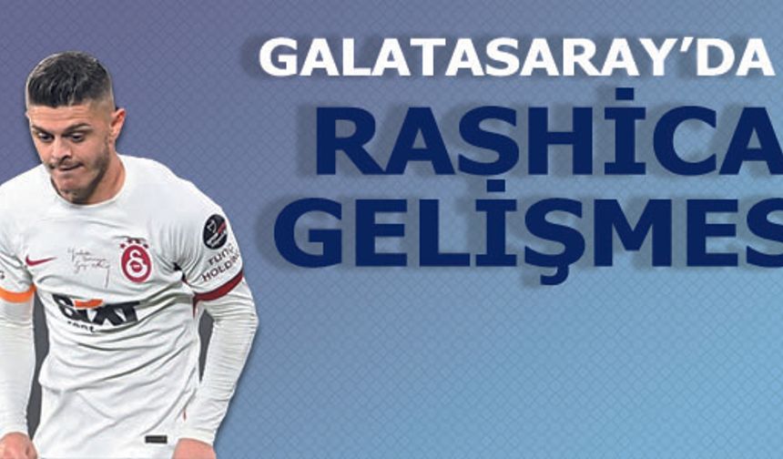 Galatasaray'da Rashica gelişmesi!