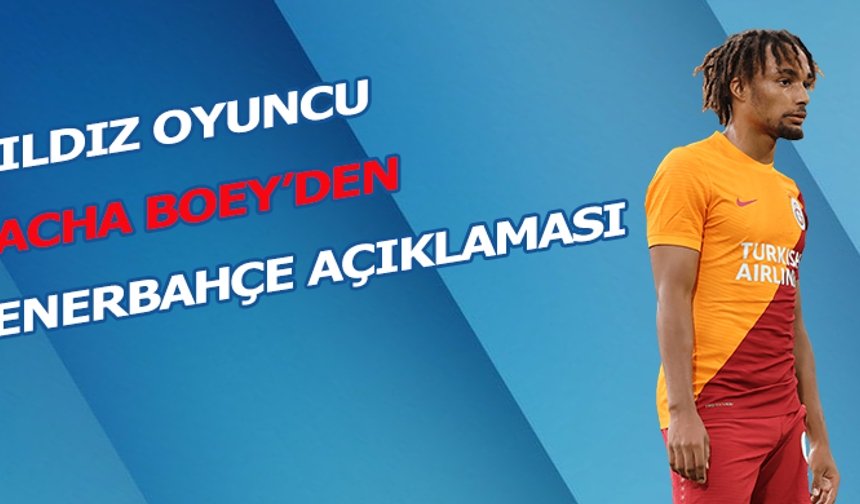 Sacha Boey'den Fenerbahçe açıklaması