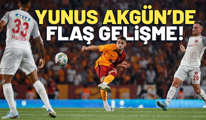 Galatasaray Yunus Akgün'ün kontratını uzatıyor! Anlaşma sağlandı