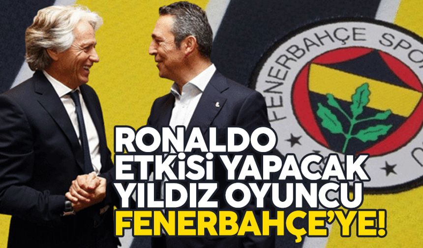 Fenerbahçe'ye Ronaldo etkisi yaratacak transfer! Ali Koç ve Jorge Jesus'tan flaş hamle