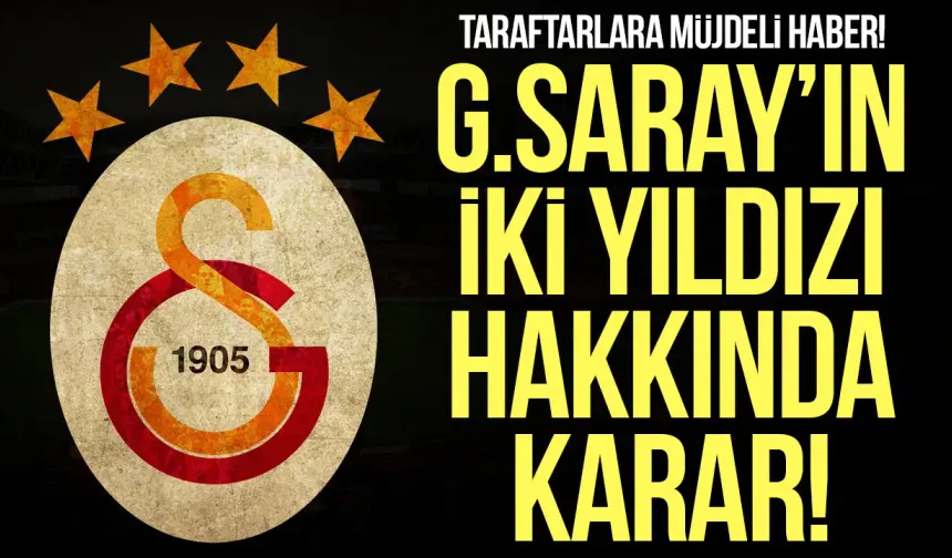 Galatasaray'dan Sacha Boey ve Victor Nelsson kararı!