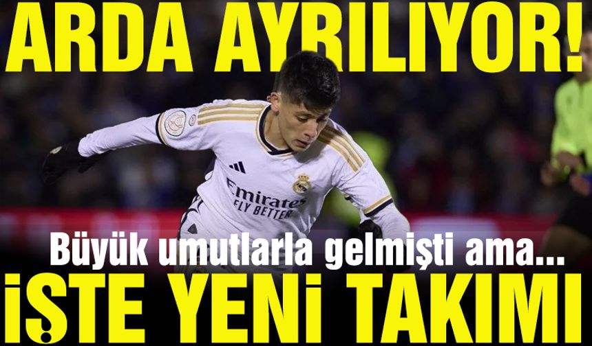 Büyük umutlarla Real Madrid'e giden Arda Güler'in yeni takımı belli oldu! Dev takım istiyor