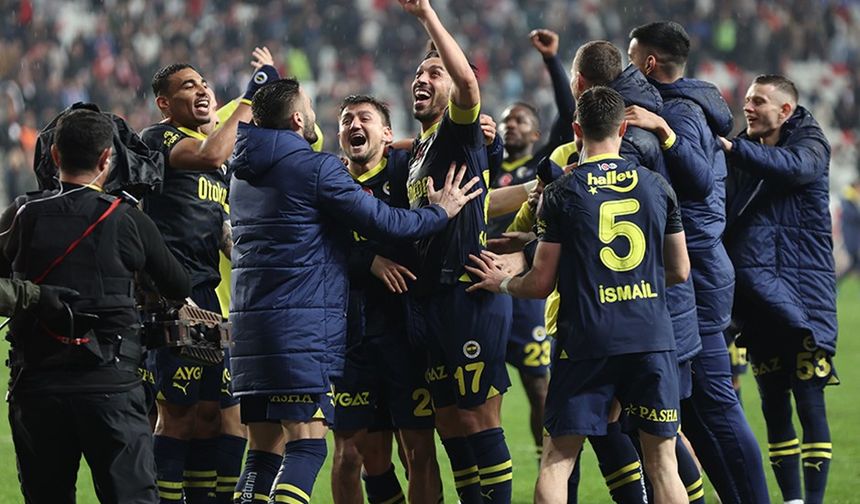 Fenerbahçe Alanyaspor maçının 11'i belli oldu!