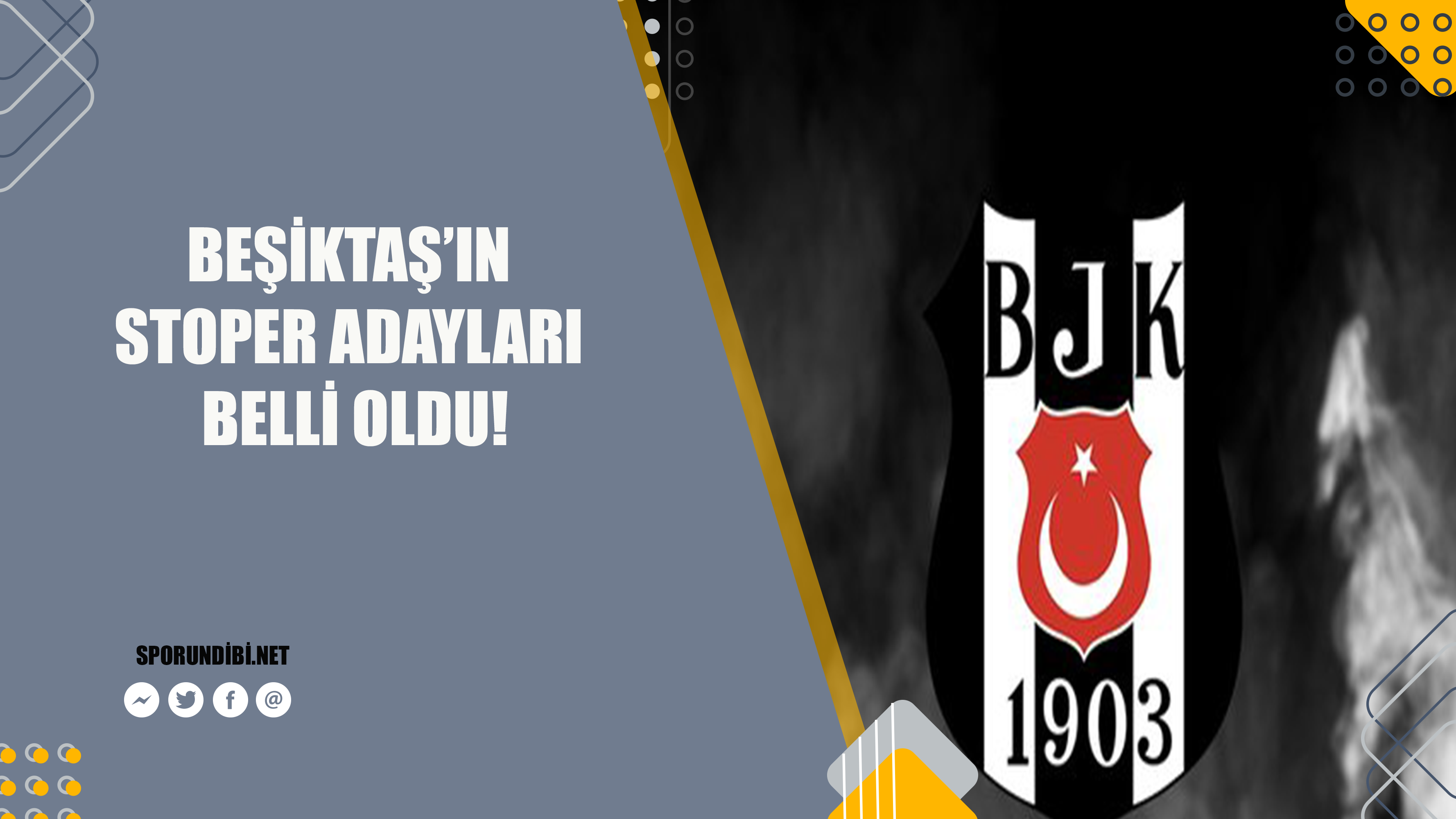 Spor Toto Süper Lig ekiplerinden Beşiktaş kadrosunu güçlendirmek için transfer çalışmalarına devam ederken stoper bölgesine düşünülen isimlerde belli oldu. 
İşte o isimler...