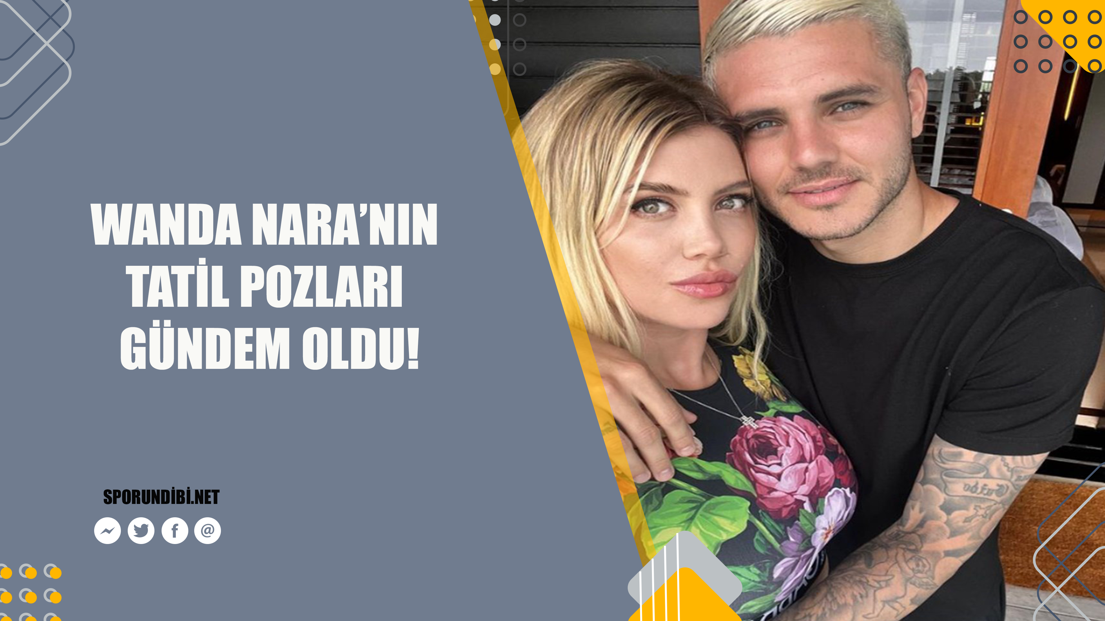 Galatasaray'ın yıldız futbolcusu Mauro Icardi ve eşi Wanda Nara çalkantılı evlilikleri ile gündemden düşmüyor.
